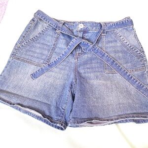 Style & Co. Blue Jean Shorts Relaxed Fit